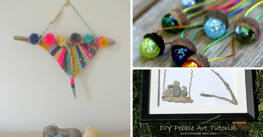 Nature Inspired gifts kids can make for adults 